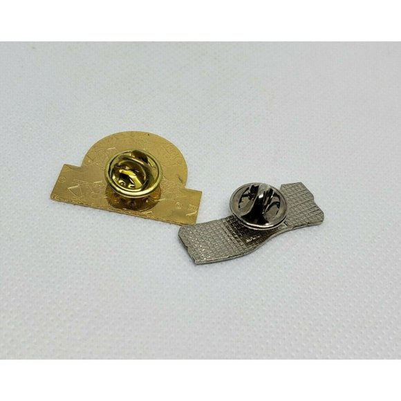 2 Tennessee Mockingbird And Tennessee Logo Embossed Pin Lapel Button - Picture 3 of 12